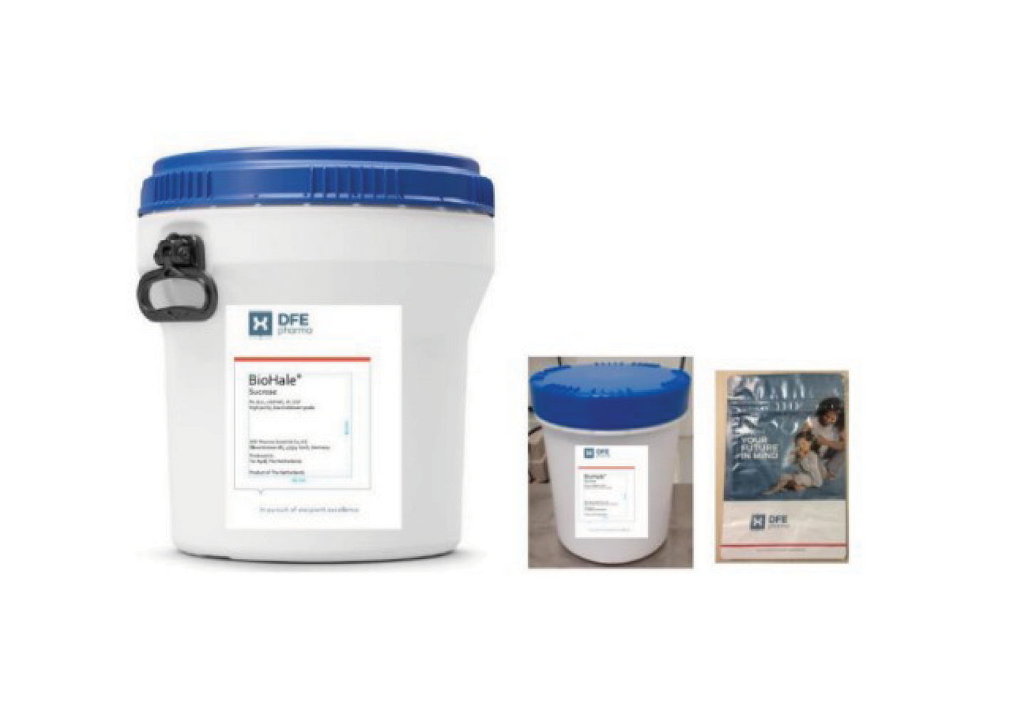 BioHale Sucrose container with PE inner liner