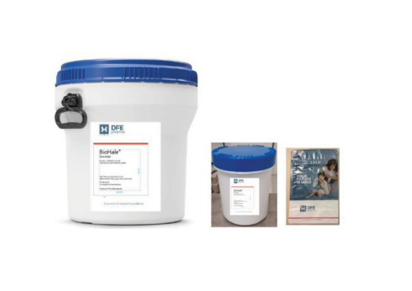 BioHale Sucrose container with PE inner liner